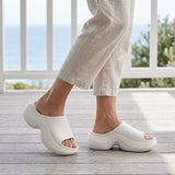 Florence Platform Slides - Cream White