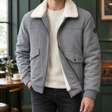 Erasmus Corduroy Jacket - Gray