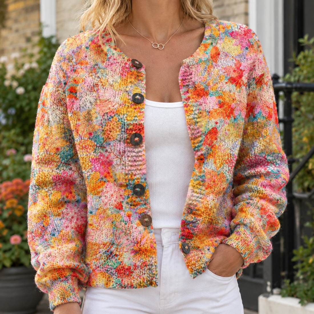Sylvie-Jane Vintage Cardigan - Multicolor