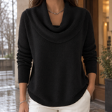 Tiffany-Marie Cowl Sweater - Black