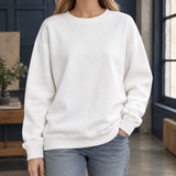 Florence-Kate Relaxed Sweatshirt - White