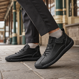 Medici Stitched Sneakers - Black