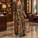 Vivienne-Mae Floral Maxi Dress - As Pictured