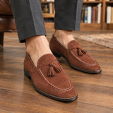 Chiaravalle Suede Loafers - Brown
