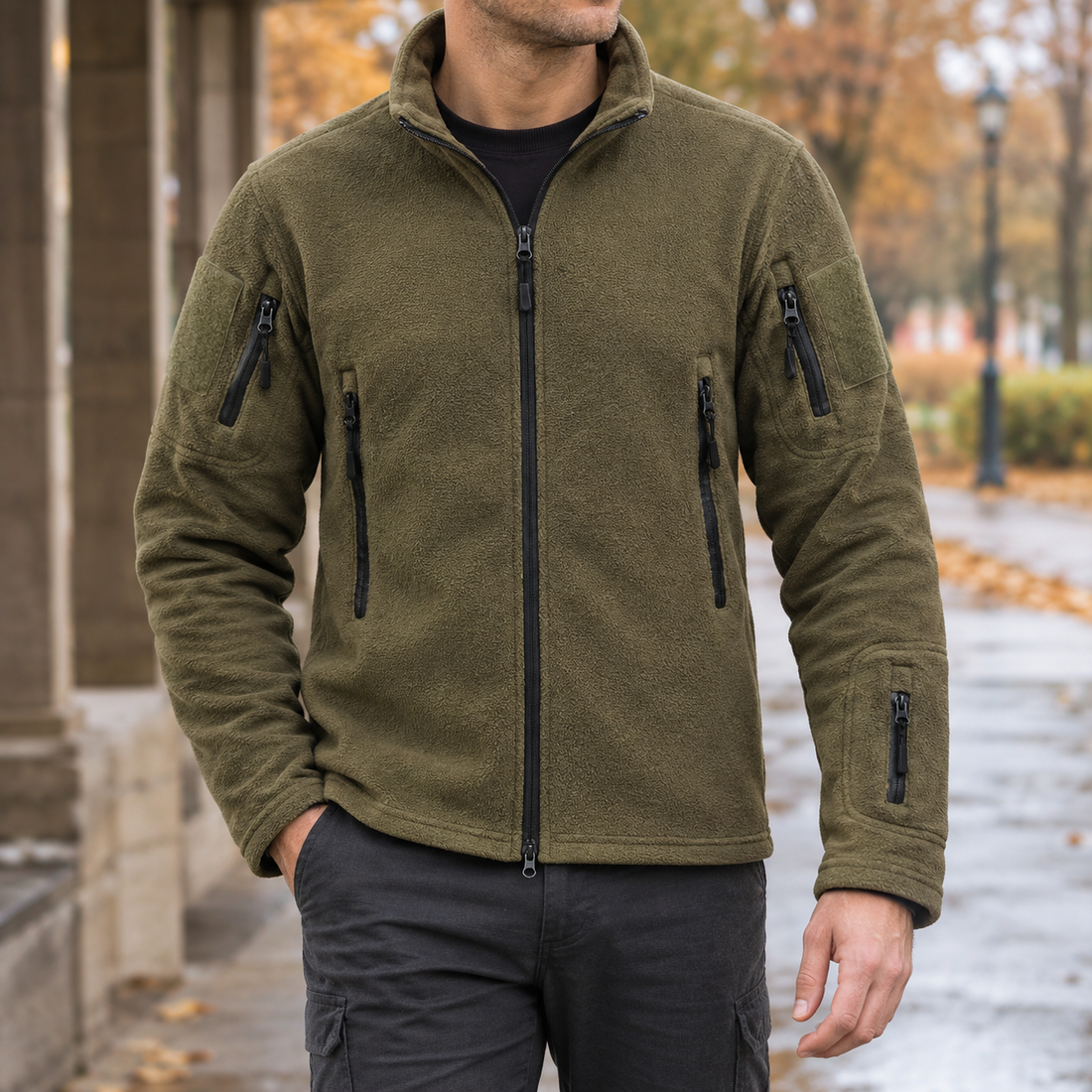 Egon-Tate Tactical Jacket - Army Green