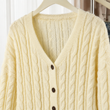 Wendy-Elise Cable Knit Cardigan - Lead Product Detail