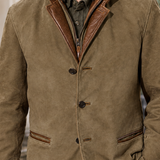 Adrian-James Layered Collar Jacket - Lead Product Detail