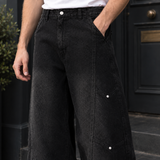 Arend Wide-Leg Jeans - Lead Product Detail