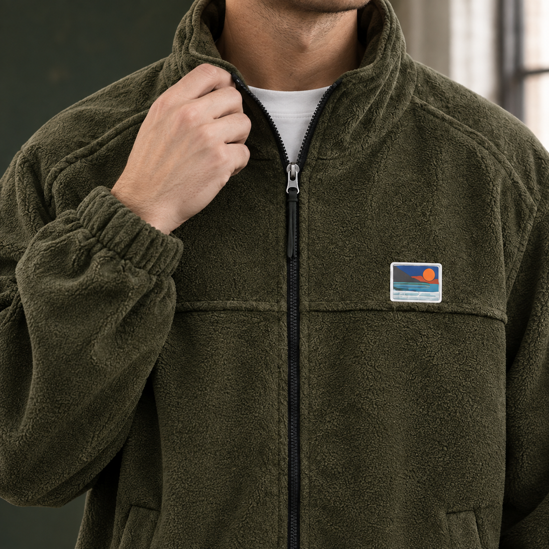 Cameron Fleece Jacket - Lead Product Detail