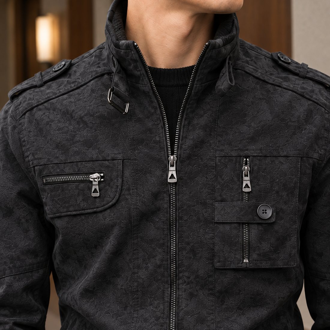 Orson Utility Jacket - Lead Product Detail