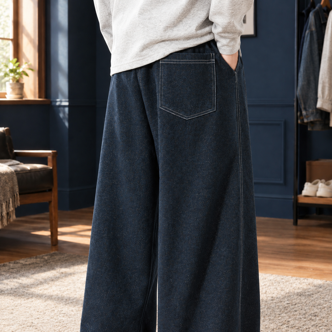 Harrison Wide Leg Pants - Lead Product Detail