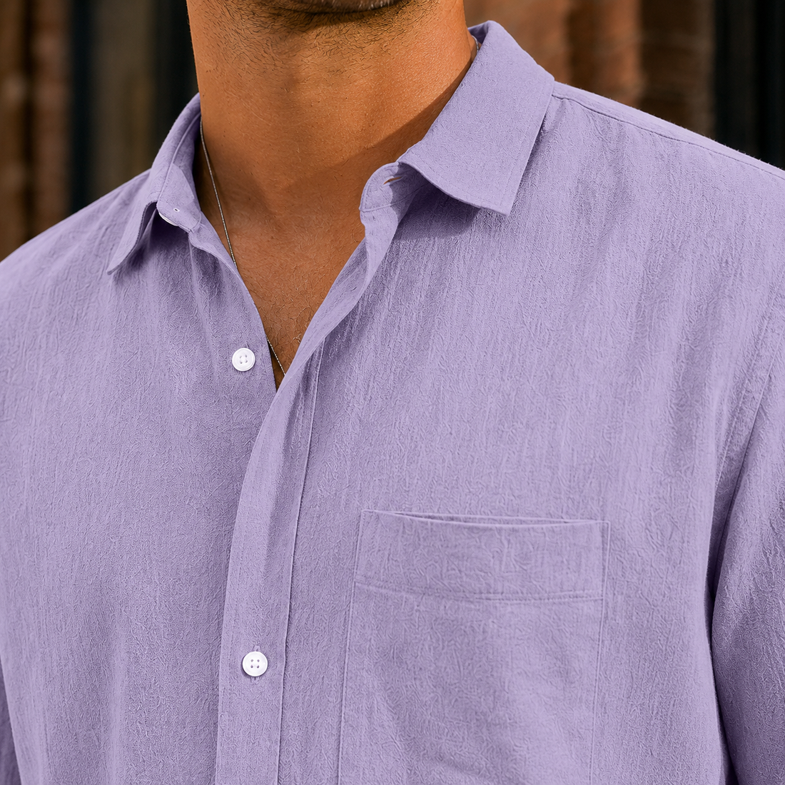 Mortimer Relaxed Shirt - Lead Product Detail