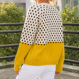 Madeleine Polka Dot Cardigan - Lead Alternate View