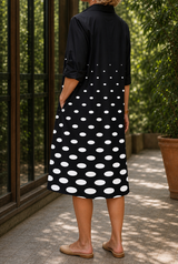 Talia Polka Dot Dress - Lead Alternate View
