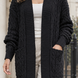Naomi-Hope Cable Knit Cardigan - Lead Product Detail