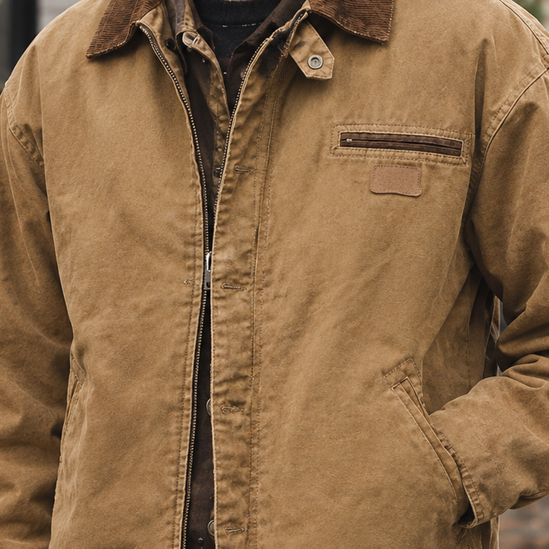 Matthias-Dean Utility Jacket - Lead Product Detail