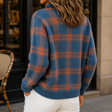Aimee Plaid Sweater - Lead Alternate View