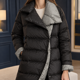 Quinn Reversible Down Coat - Lead Product Detail