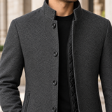 Silvain Stand Collar Jacket - Lead Product Detail