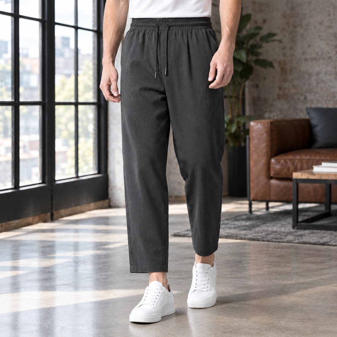 Fraser Relaxed Pants - Lead Product Detail