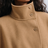 Evelina-Grace Belted Cape Coat - Lead Product Detail