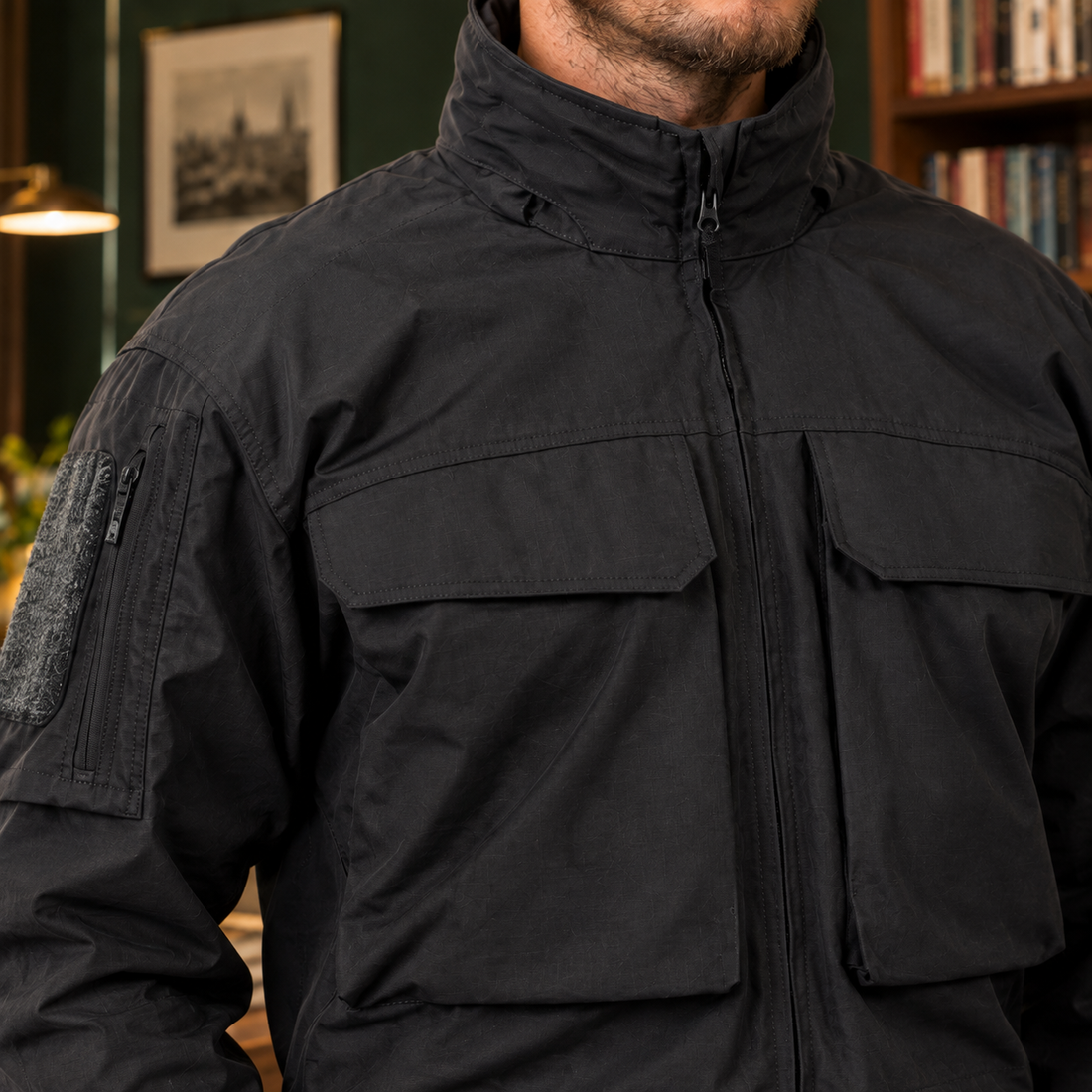 Amos Utility Jacket - Lead Product Detail