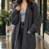 Sofia-Pearl Longline Cardigan - Lead Product Detail