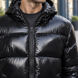 Elias Puffer Jacket - Lead Product Detail