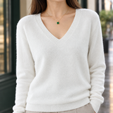 Leocadia-Marie V-Neck Sweater - Lead Product Detail