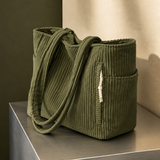 Taormina Ribbed Tote - Lead Alternate View
