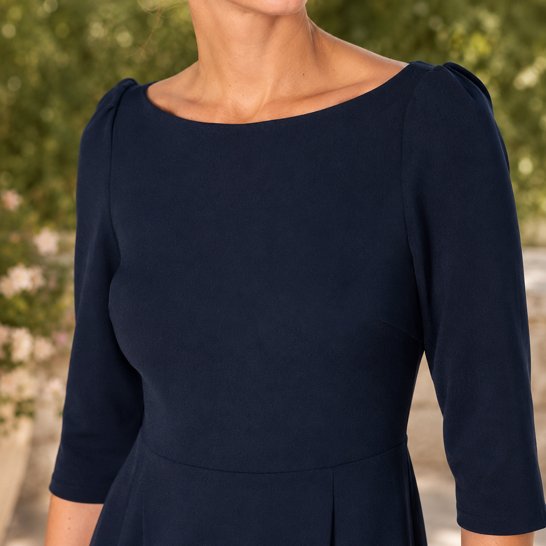 Meredith-Rose Column Dress - Lead Product Detail