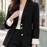 Brigitta Notch Lapel Blazer - Lead Product Detail