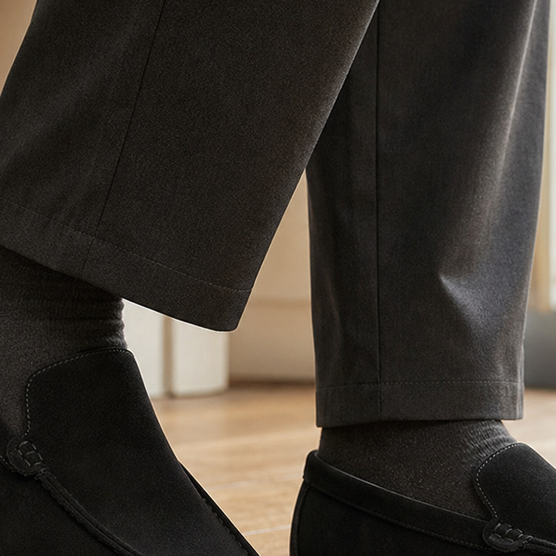 Spinola Suede Loafers - Lead Product Detail