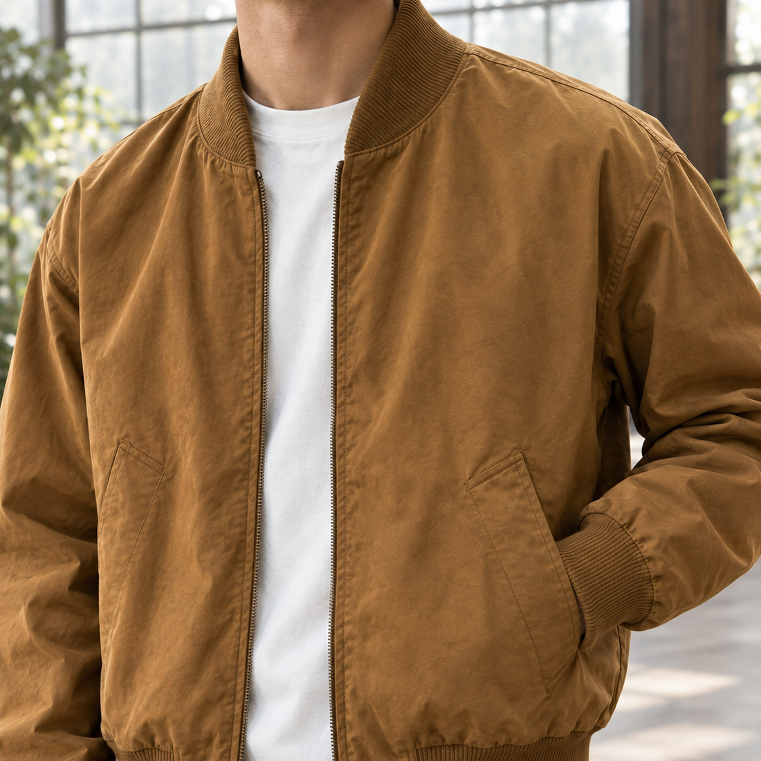 Duarte Bomber Jacket - Lead Product Detail