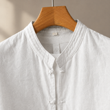 Valerian Mandarin Shirt - Lead Product Detail