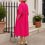 Adriana Shirt Dress - Lead Alternate View