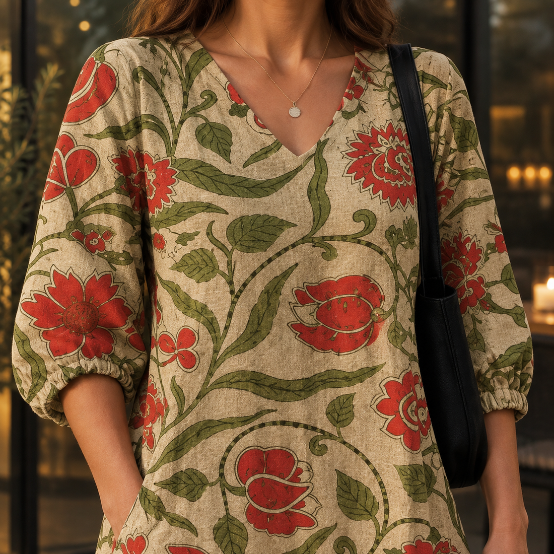Selene-Marie Floral Maxi Dress - Lead Product Detail