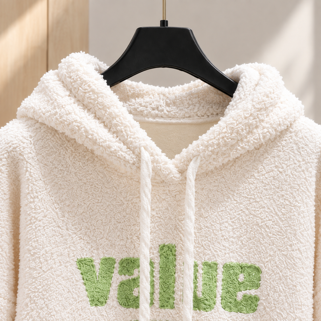 Odalys Textured Hoodie - Lead Product Detail