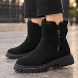 Filangeri Zip Ankle Boots - Lead Product Detail