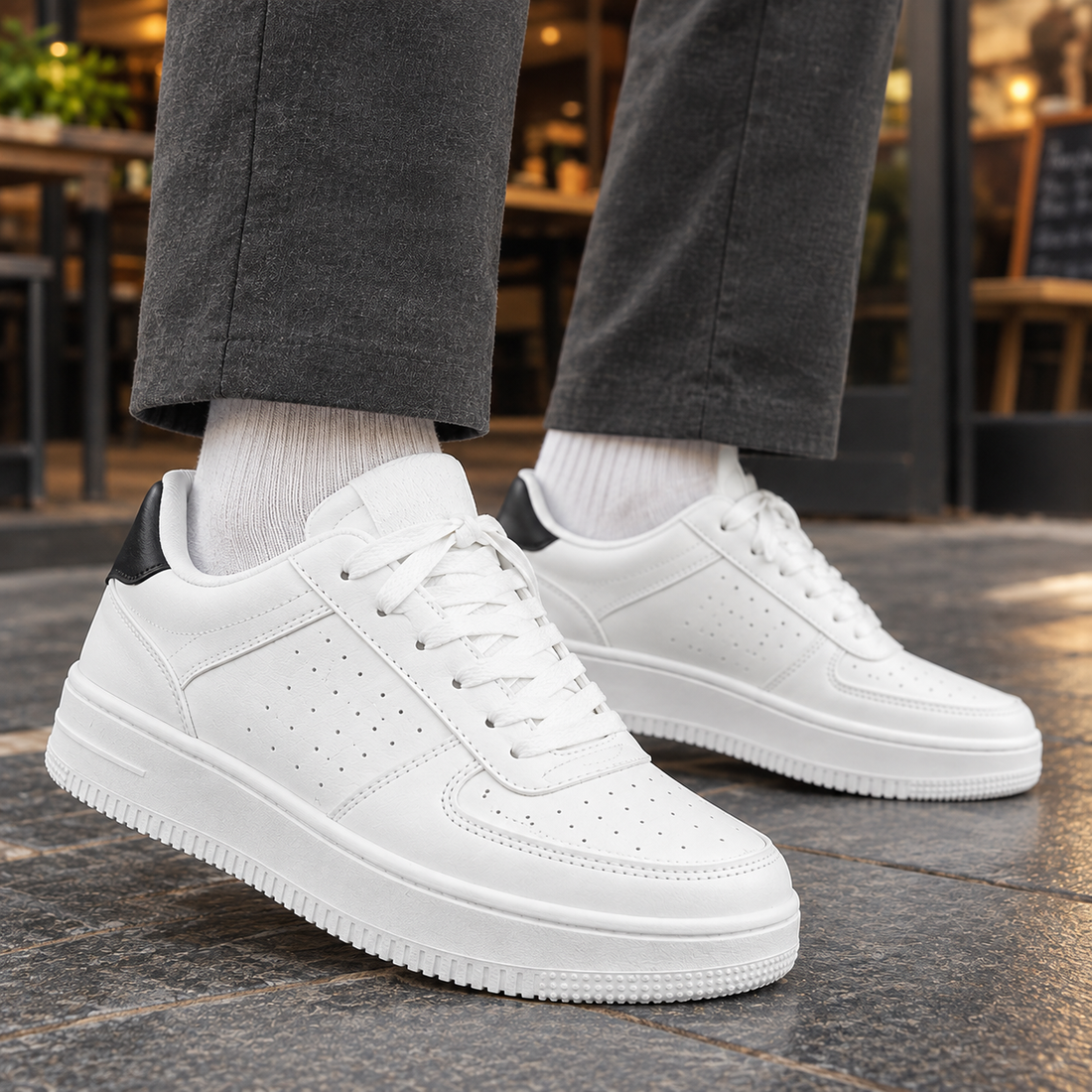 Carmagnola Lace-Up Sneakers - Lead Product Detail