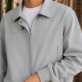Louis Zip Jacket - Lead Product Detail