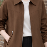 Henriette-Jane Zip Jacket - Lead Product Detail