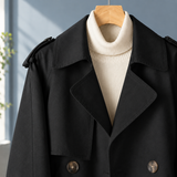Hyacinth Double-Breasted Trench Coat - Lead Product Detail