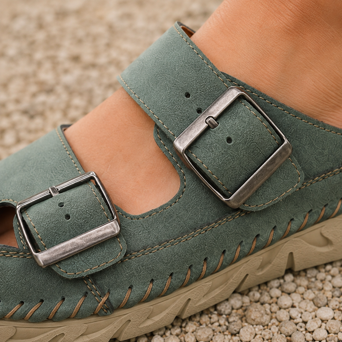 Vicenza Buckle Mules - Lead Product Detail