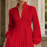 Constance Gathered Maxi Dress - Lead Product Detail