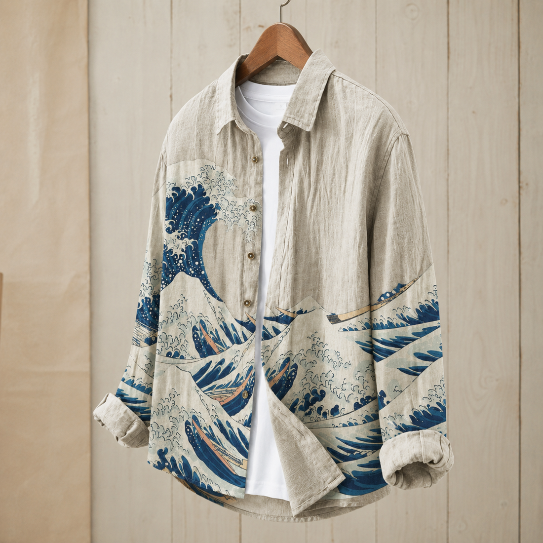 Knox Linen Shirt - Lead Alternate View