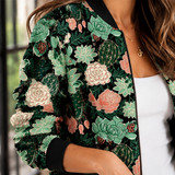 Aurelia Printed Jacket - Lead Product Detail