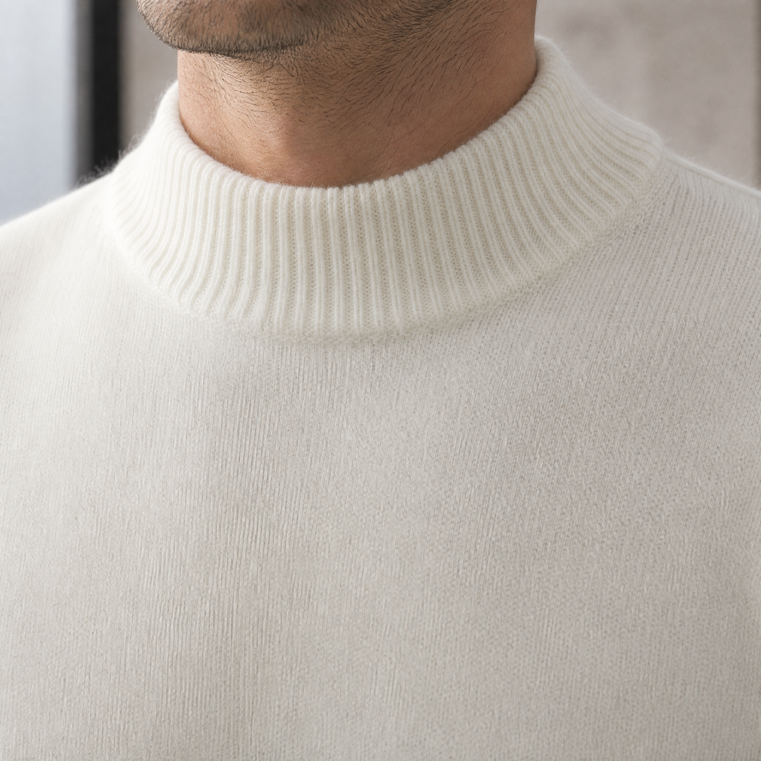 Aldous Wool Sweater - Lead Product Detail