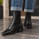 Garda Square Toe Boots - Lead Product Detail