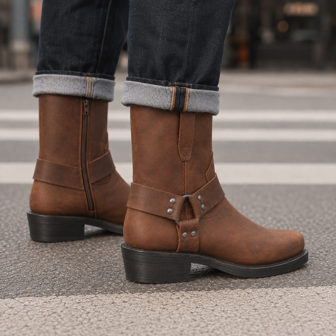 Bruni Harness Boots - Lead Alternate View